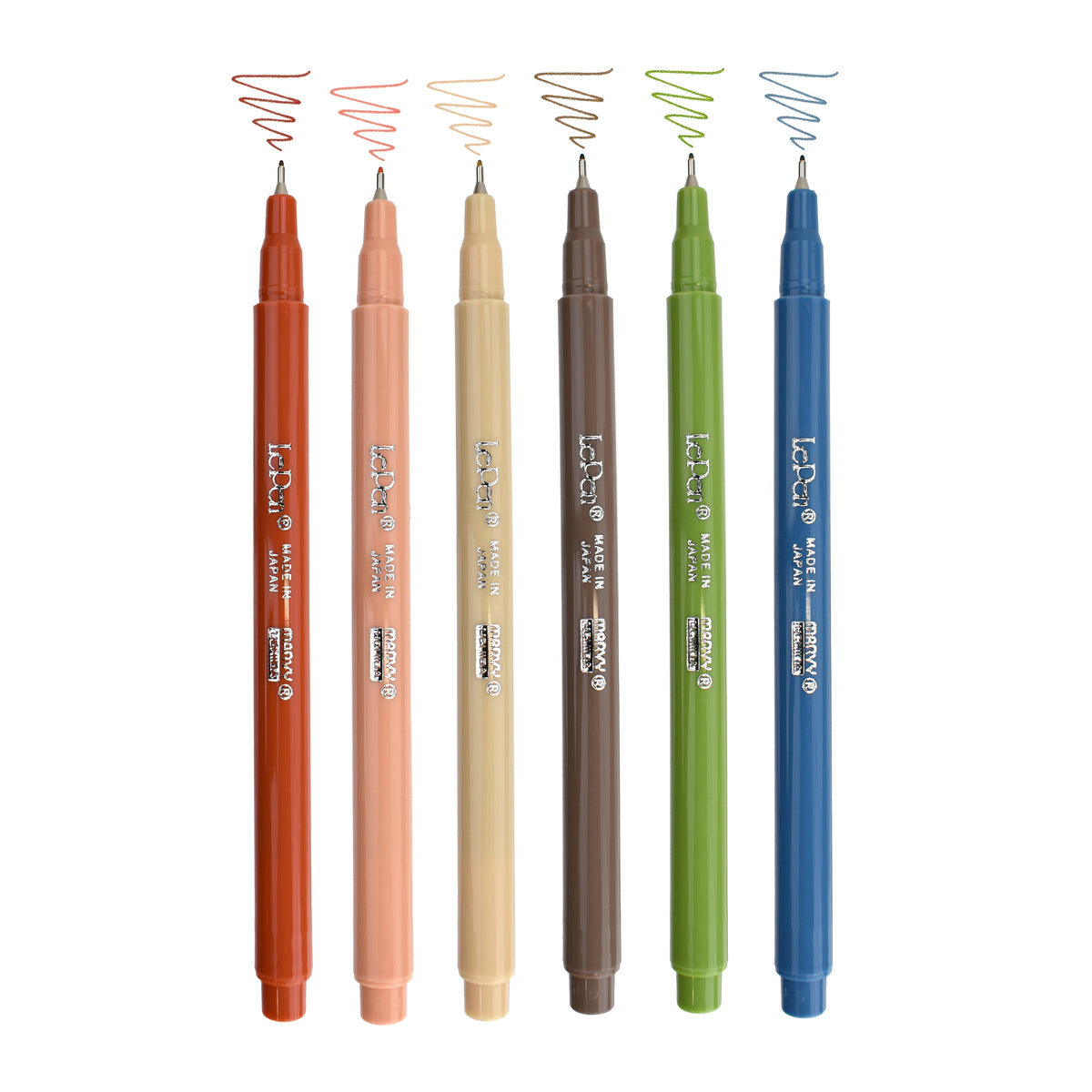 LE PEN 6 PCS EARTH TONE SET – Lepen Store