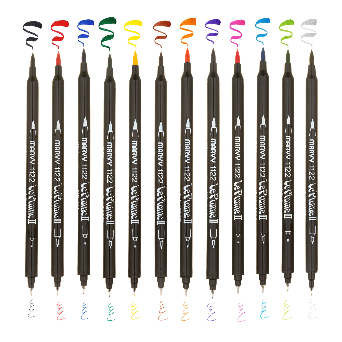 Best Deal for Uchida Marvy Extra Fine Tip Le Plume II Double Ender Marker