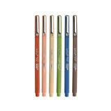 LE PEN 6 PCS EARTH TONE SET