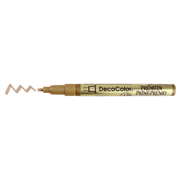 Marvy Decocolor PREMIUM Metallic Marker - Leafing Tip