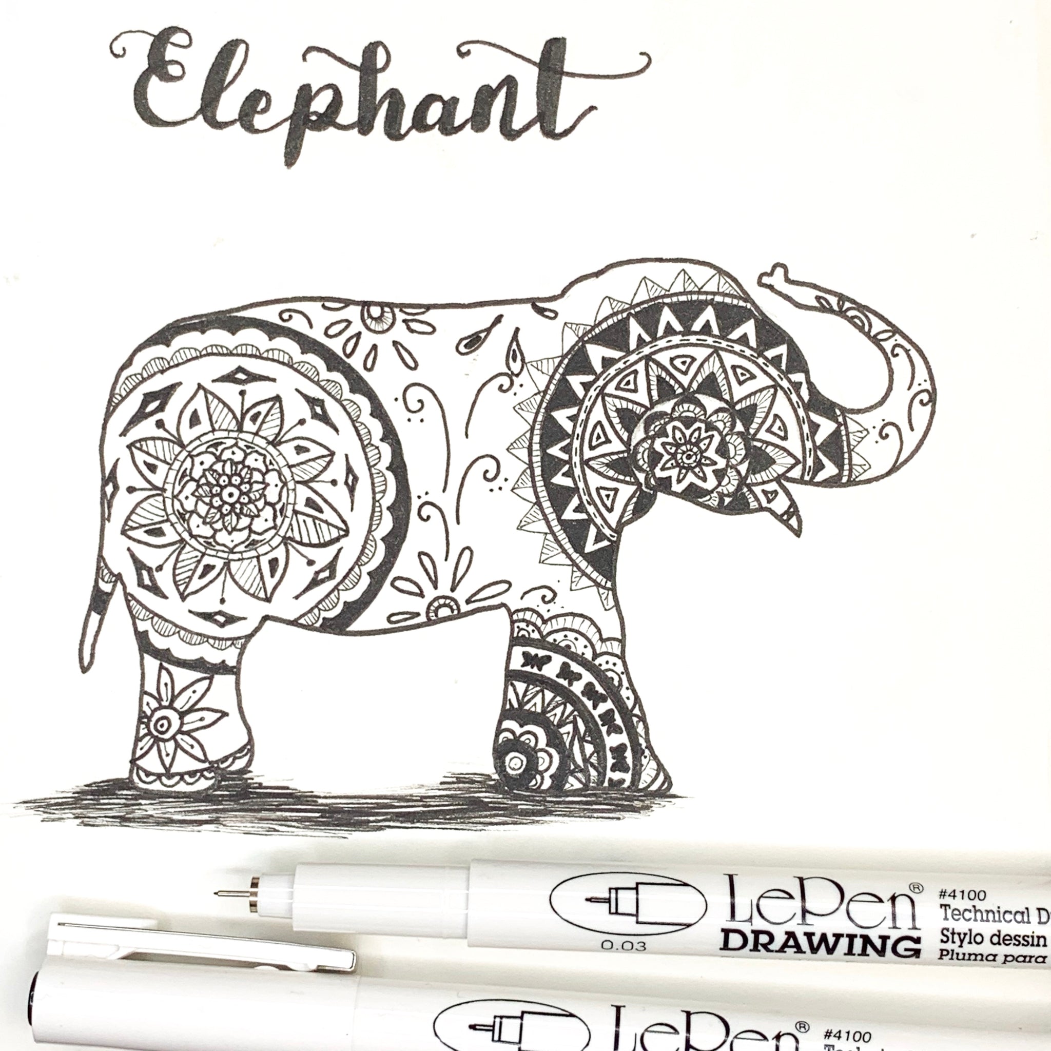 LePen Technical Drawing Pen Set/8  Spokane Art Supply – spokane-art-supply