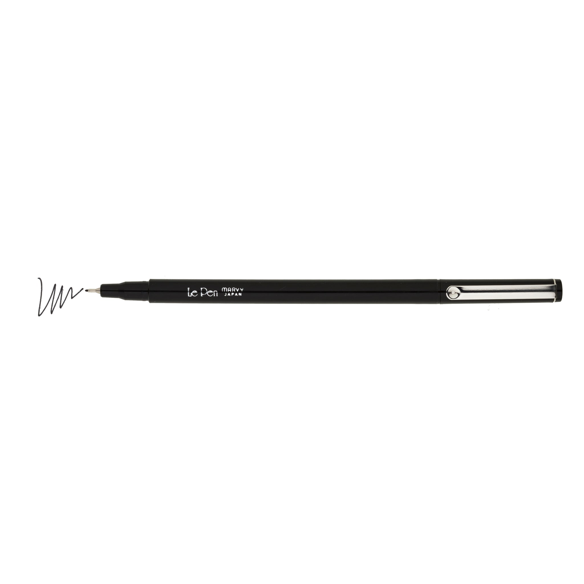Lepen® Micro-Fine Point Pen, Retro, 6 Colors