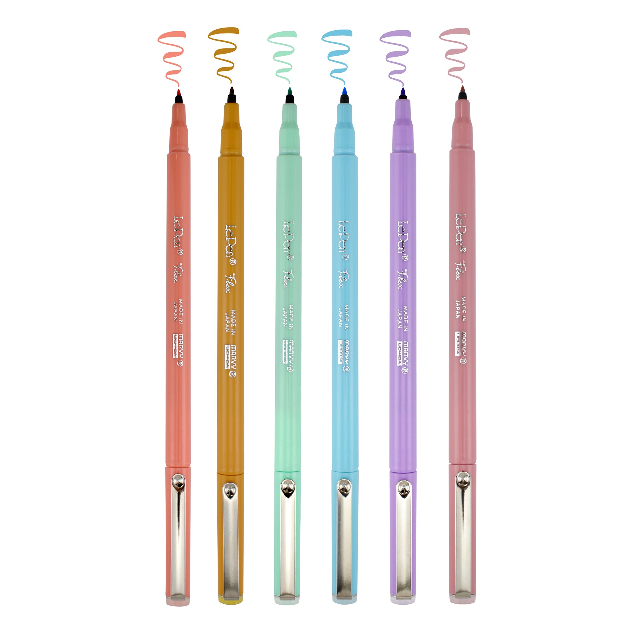 レプトン/Lepton D-PEN150 LE PEN FLEX 6 PCS PASTEL SET